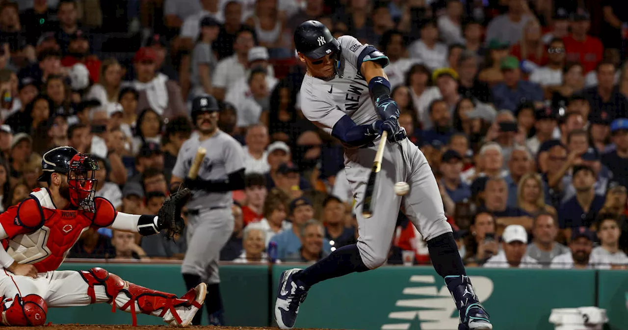 Red Sox overcome Judge's 470-foot homer, rally with 3 runs in 8th to beat Yankees