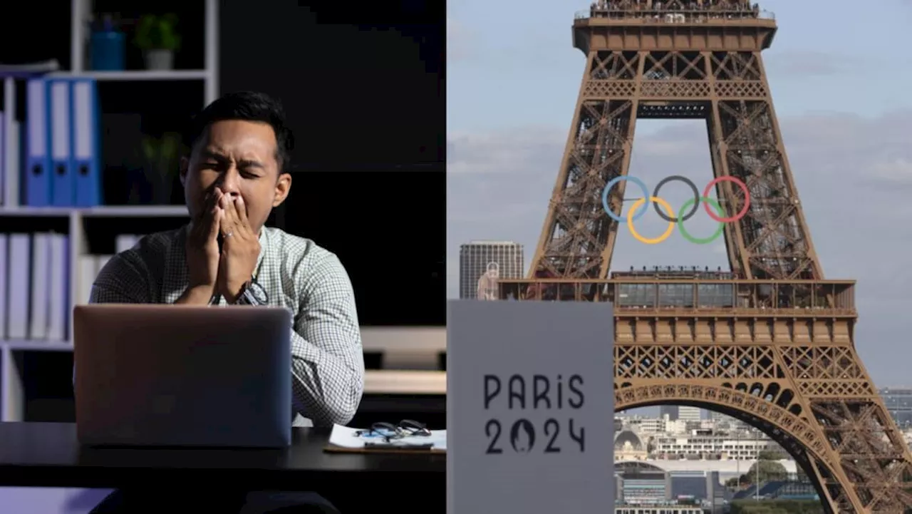 Commentary: Staying up for the Paris Olympics - here's how fans can cope with sleep deprivation