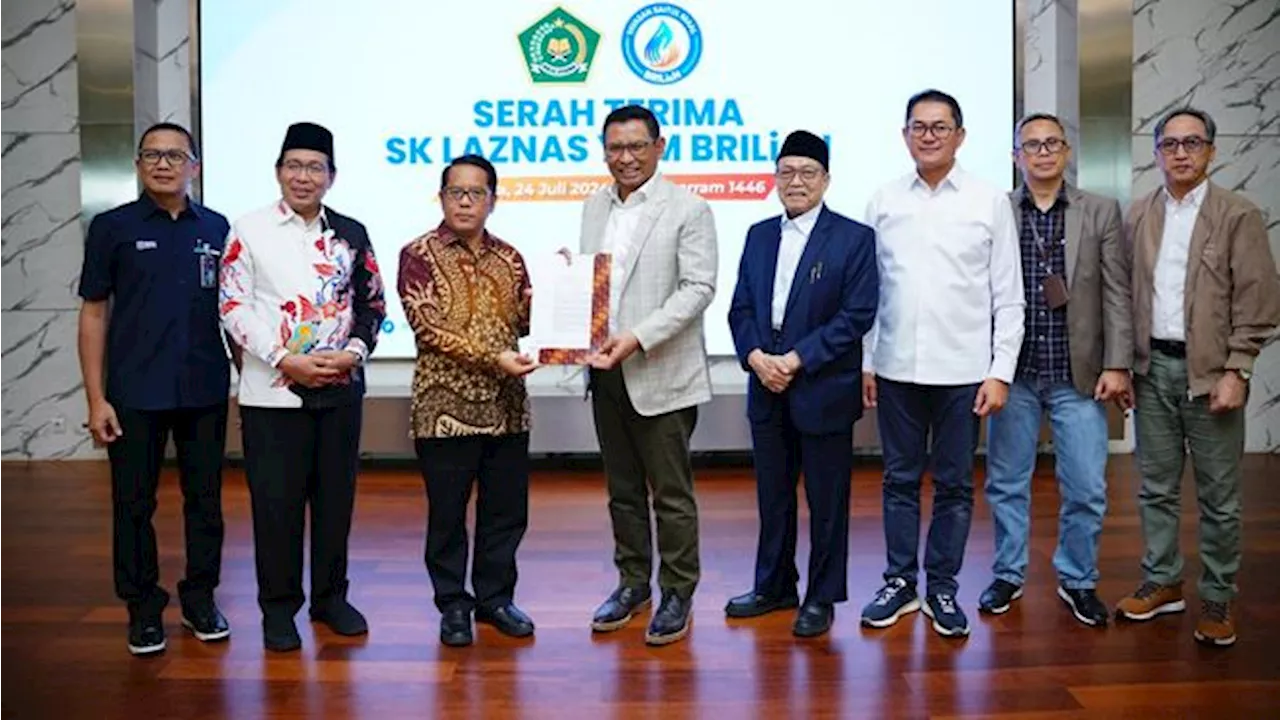 Lembaga Amil Zakat Skala Nasional YBM BRILiaN Diresmikan Kemenag