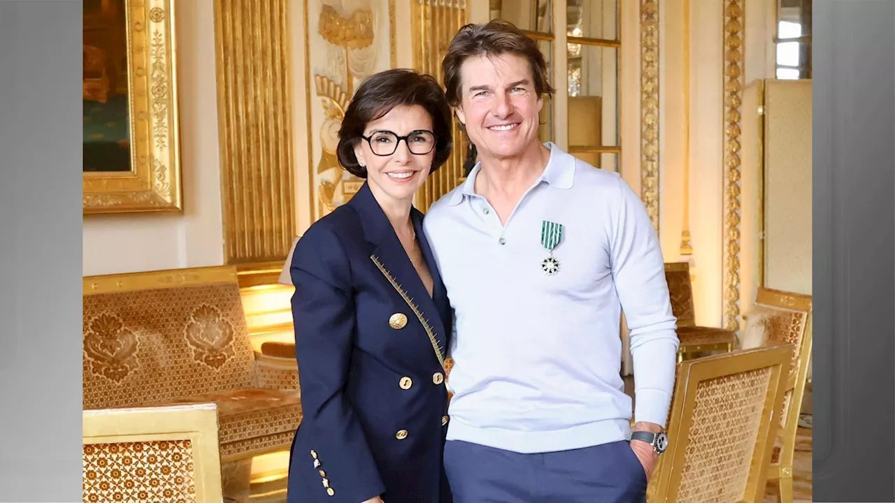 Tom Cruise recebe título de Cavaleiro das Artes e Letras do governo francês