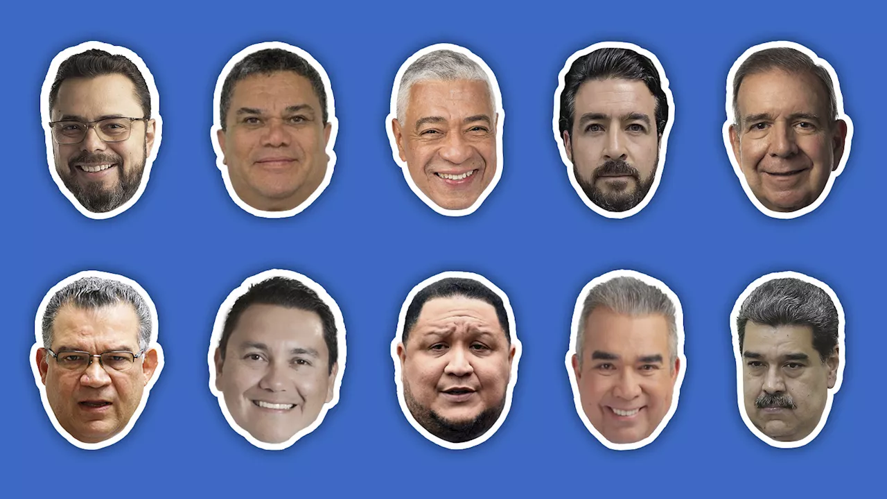 Estos son los 10 candidatos a presidente para las elecciones de Venezuela