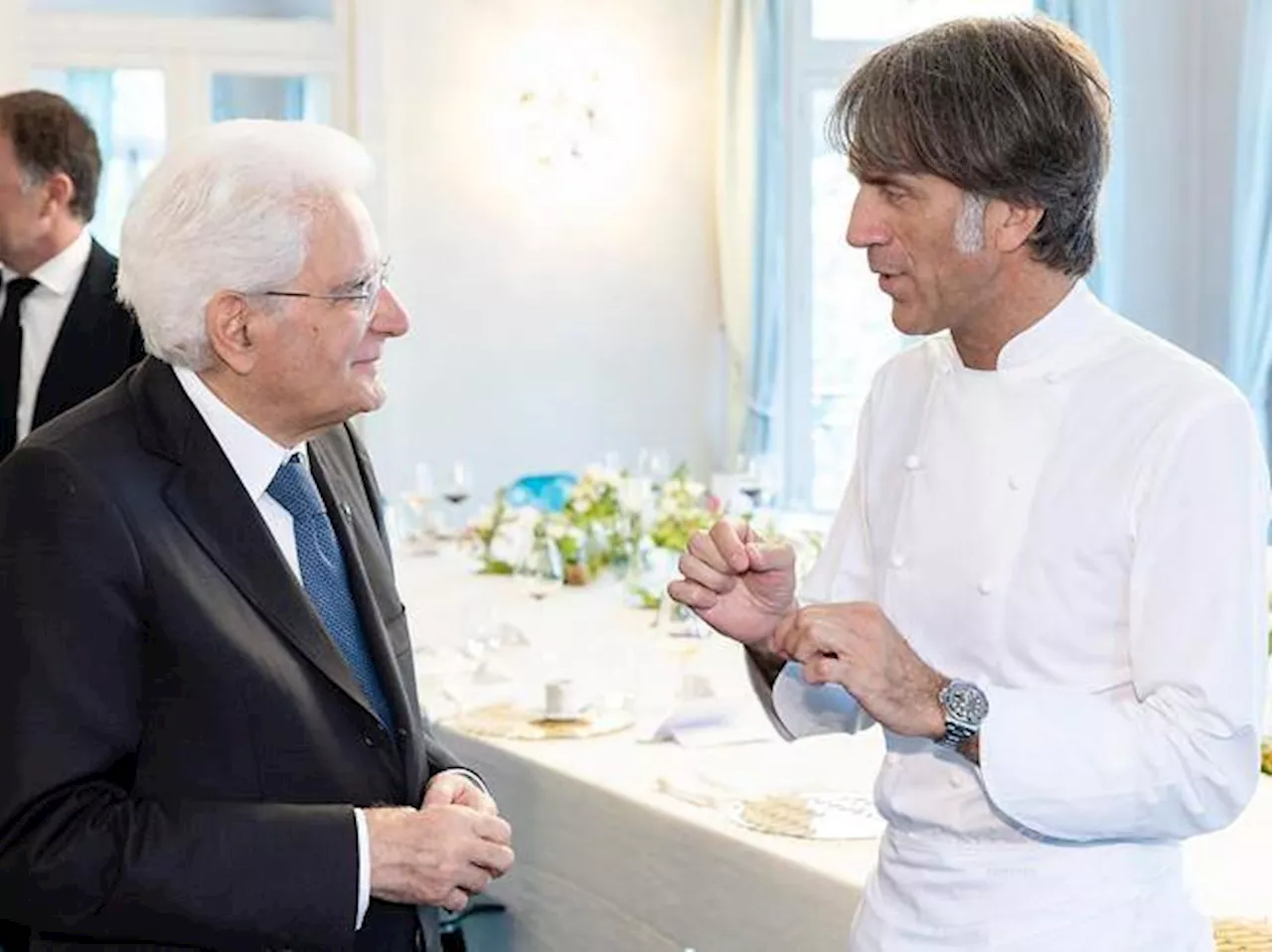 Parigi 2024, il menu di Davide Oldani per il presidente Mattarella a Casa Italia