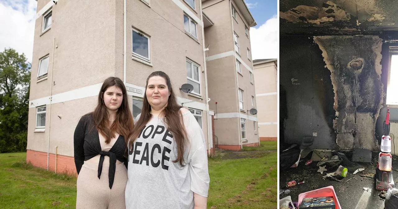 Kilmarnock mum and daughter lose everything in house blaze that killed four pets