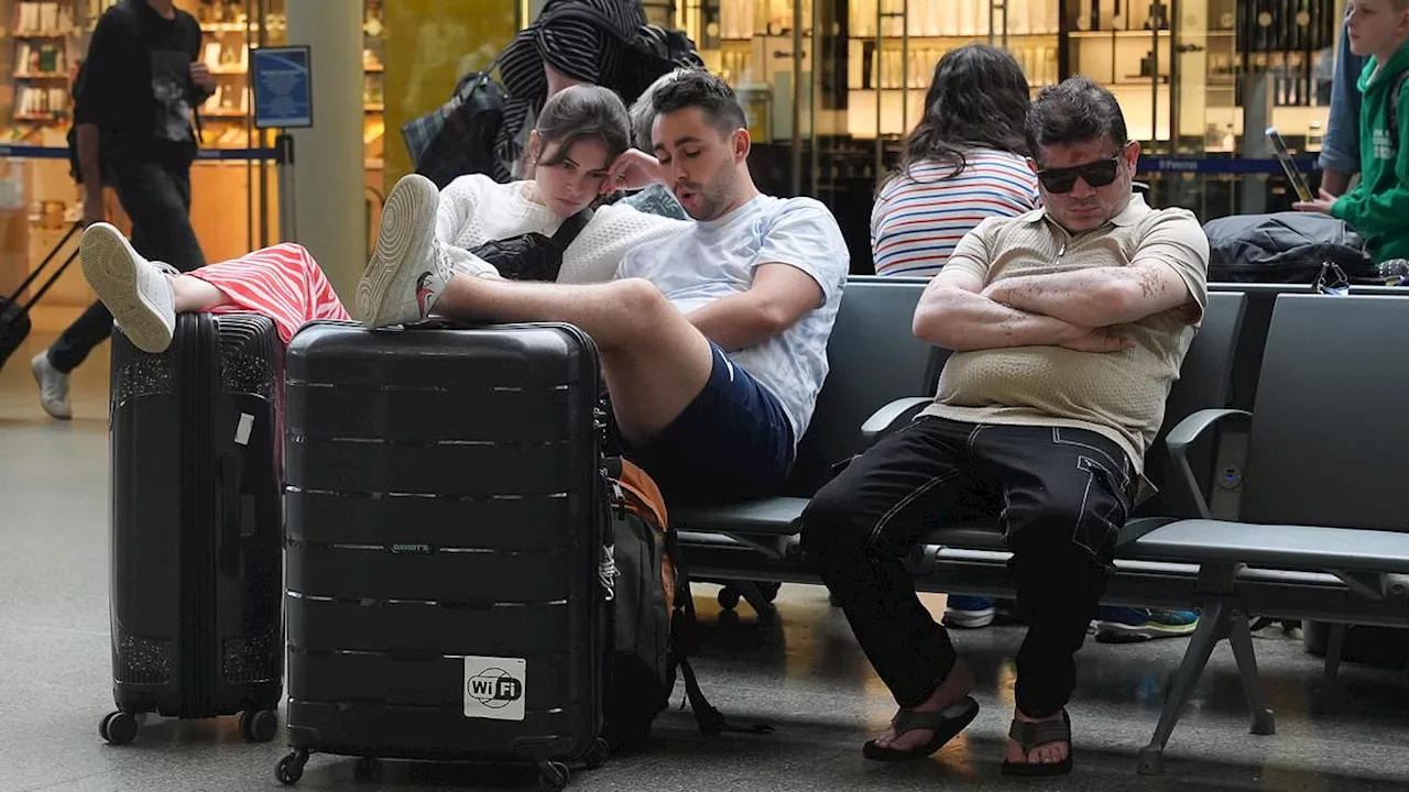 British families are urged to 'cancel your holidays' after Eurostar plunged into chaos and...