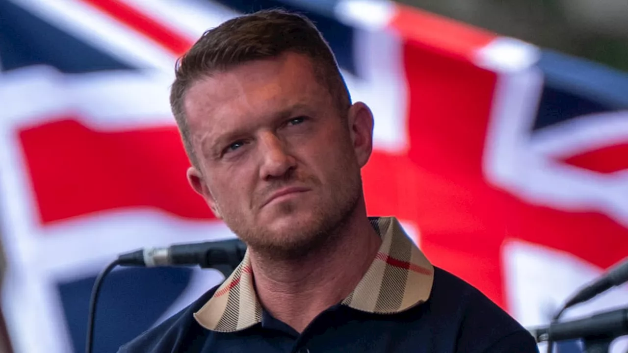 Tommy Robinson 'could face jail' over banned film screening at Trafalgar Square rally as protests...