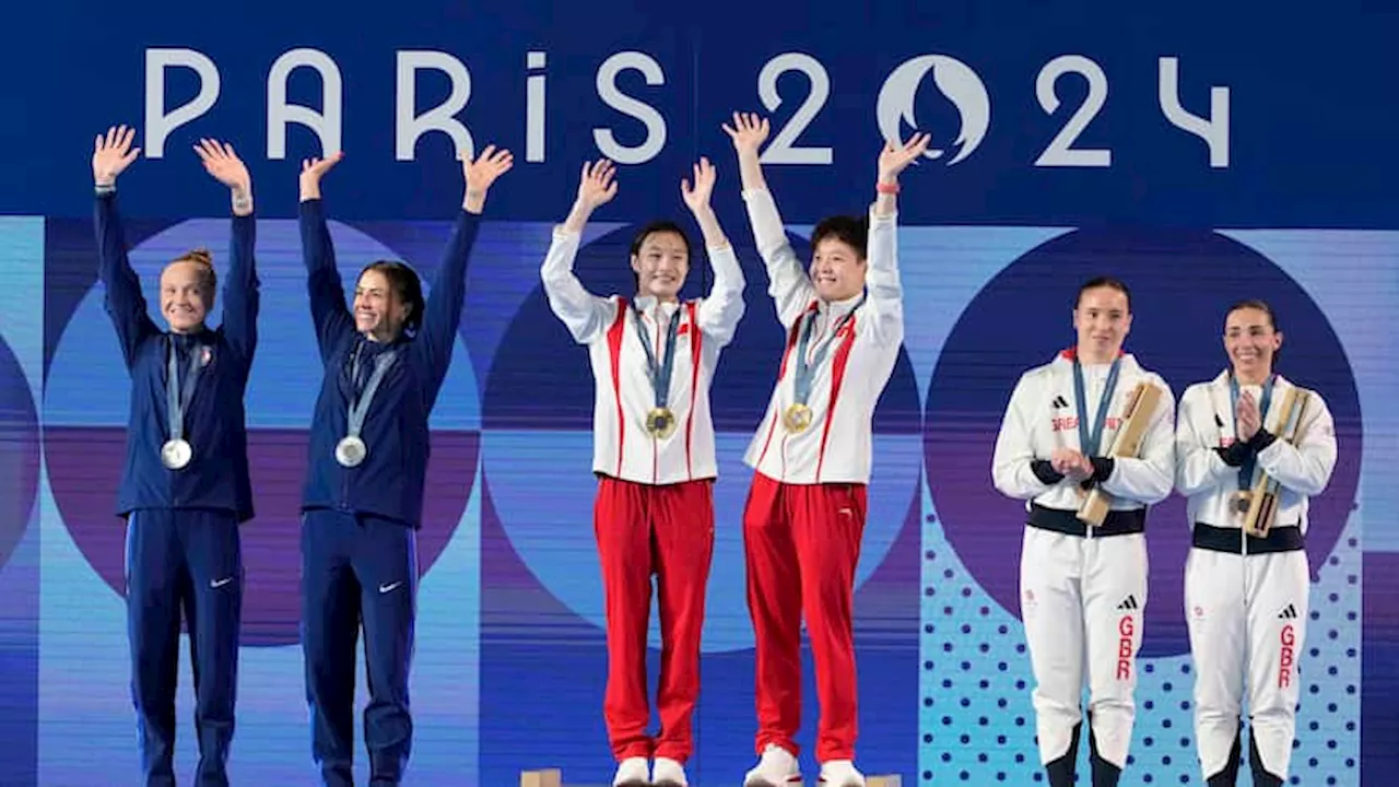 United States wins silver in first diving event at Paris Olympics