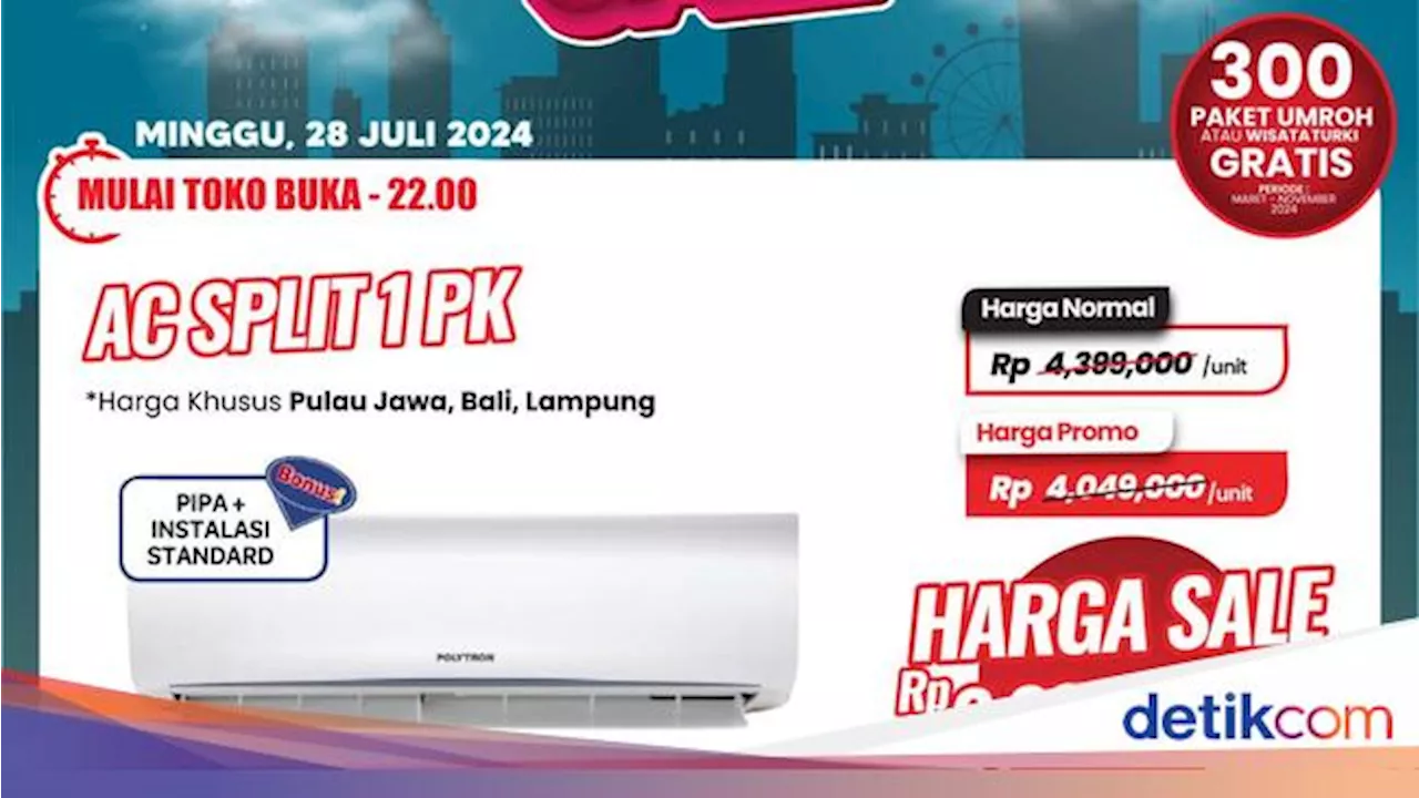 Yuk Merapat, AC Diskon Besar di Transmart Full Day Sale