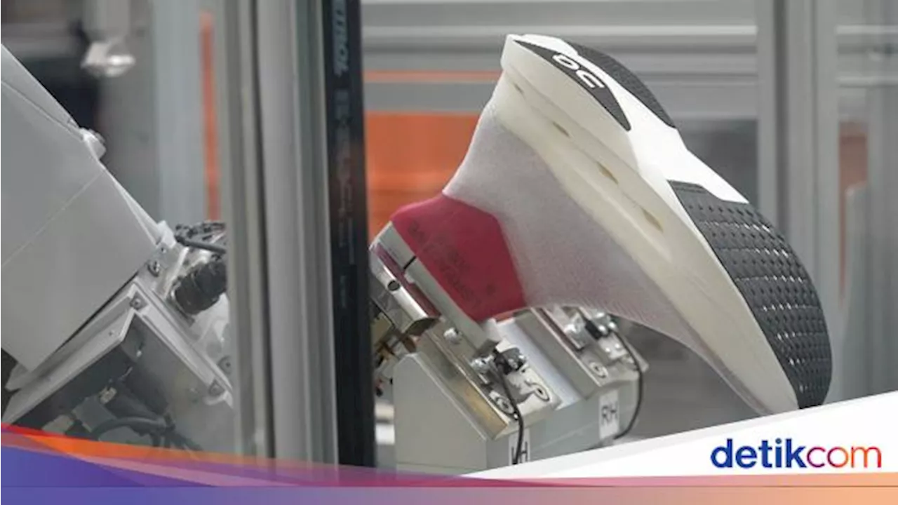 Canggih! Lengan Robot Ini Bikin Sepatu Maraton dalam Waktu Tiga Menit