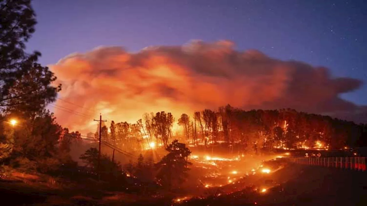 California's largest wildfire explodes in size as fires rage across US West