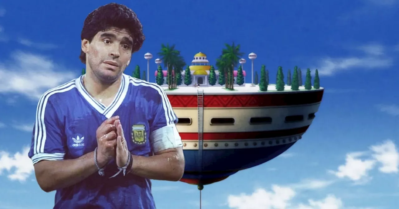 Inteligencia artificial imagina a Diego Armando Maradona como un personaje de Dragon Ball