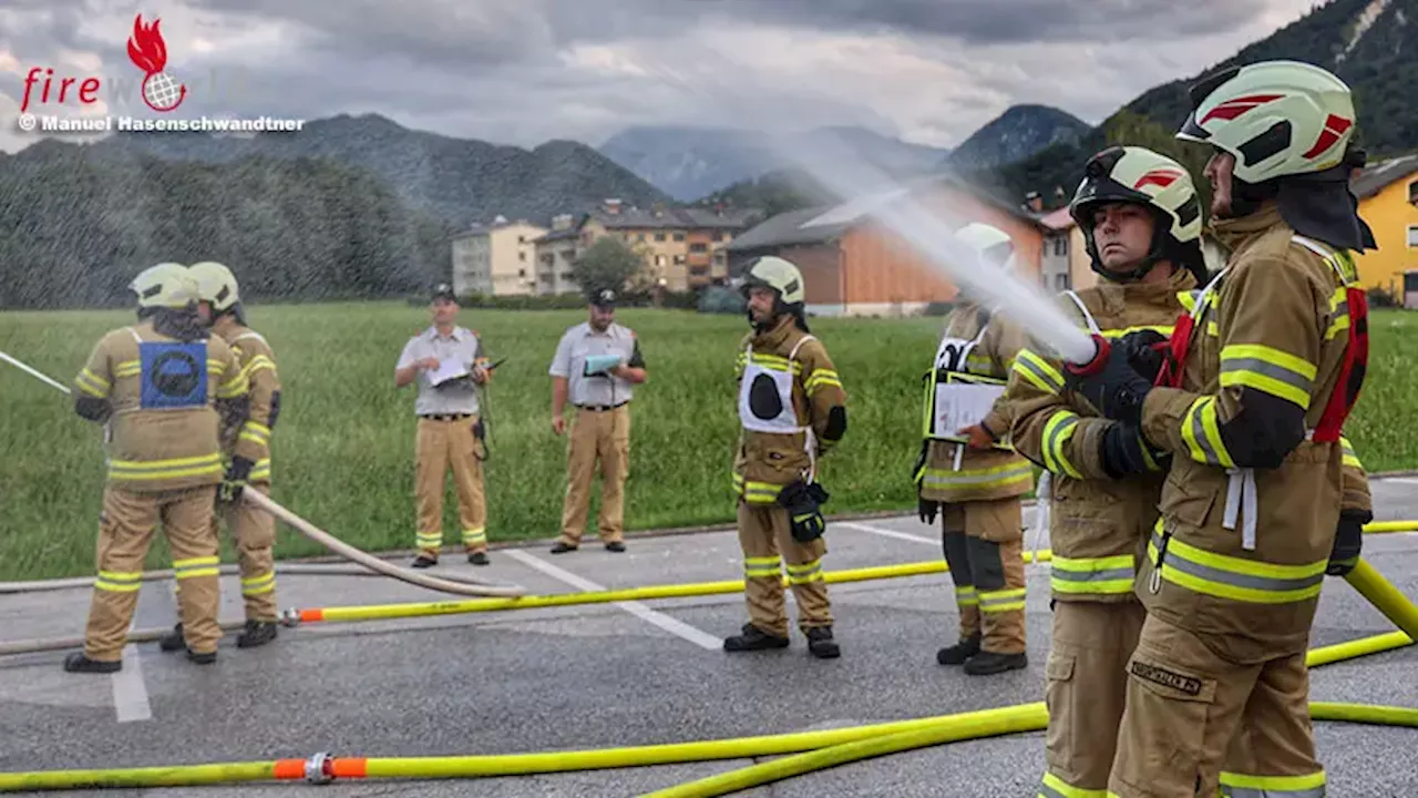 Sbg: Erste Branddienstleistungsprüfung im Land Salzburg sowie im Bezirk Flachgau