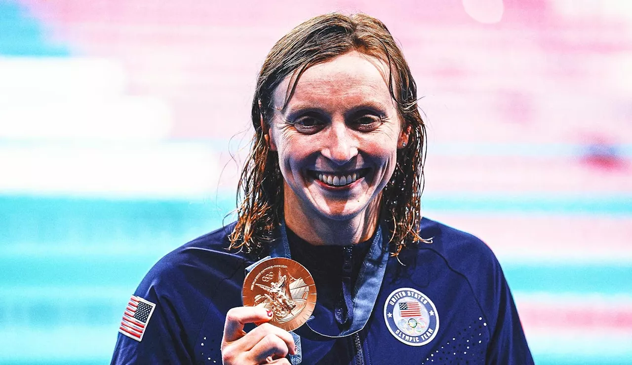 Katie Ledecky suffers another Olympic defeat, claims bronze in 400 freestyle