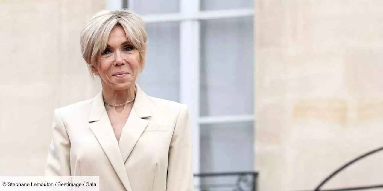 – Brigitte Macron revisite le style emblématique de la Parisienne pour la cérémonie d’ouverture des J...