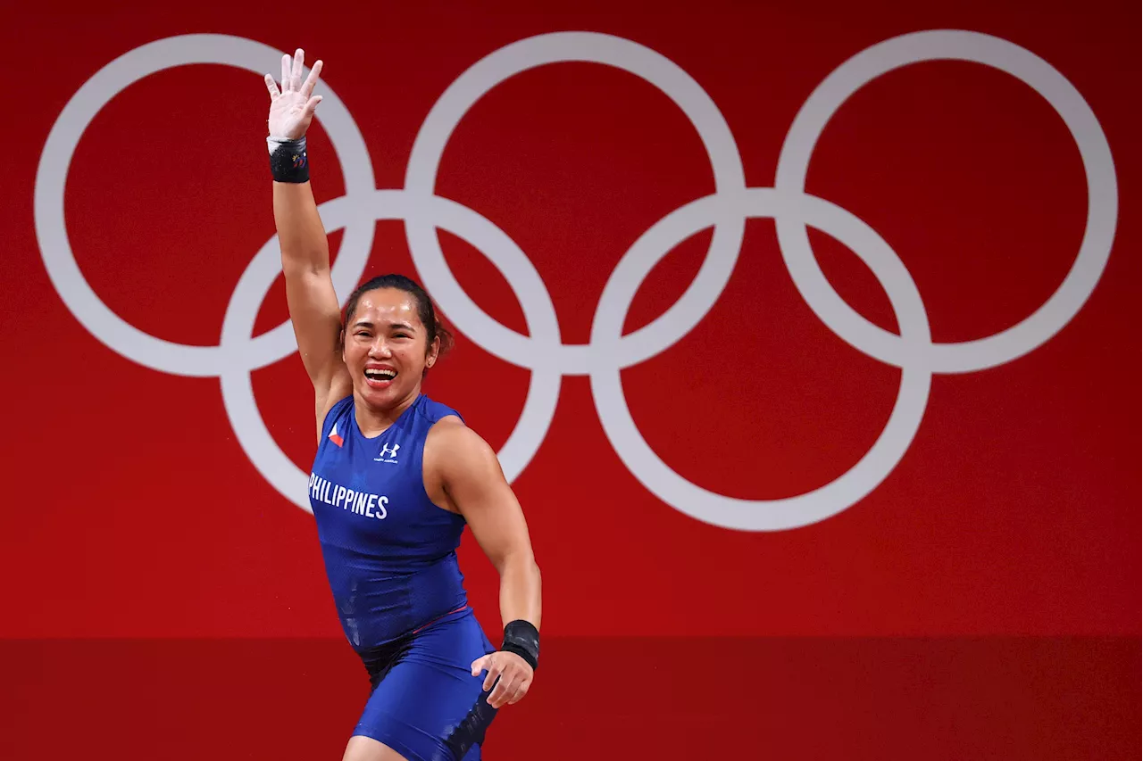 Hidilyn Diaz throws support behind Team Philippines in Paris Olympics