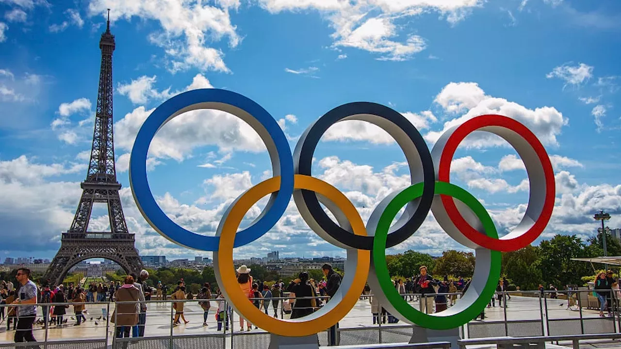 Paris Olympics Paris 2024 First beach volleyball starts in pouring