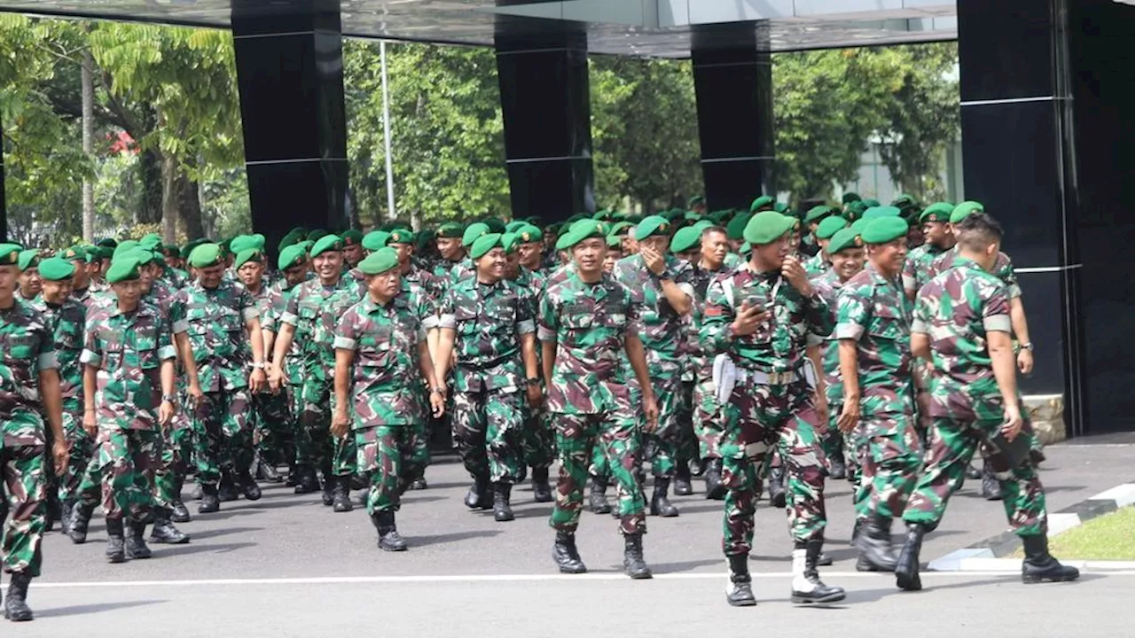 TNI Transfers 256 Soldiers, Former Bodyguards and President Jokowi's Aides Also Get Positions