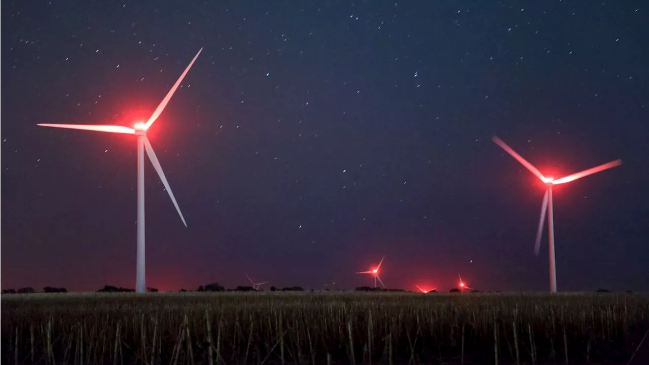 Aus für rotes Dauerblinken - Erste Tests für dunkle Windparks in den Nachtstunden