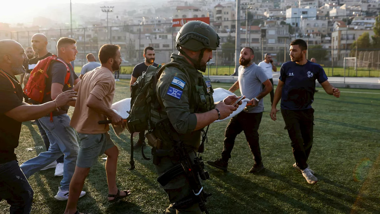 Hisbollah-Rakete trifft Fußballfeld in Israel