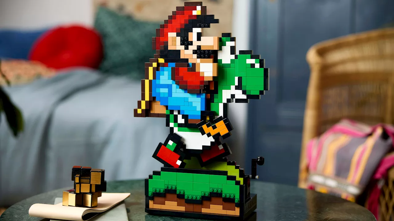  LEGO bringt Mario und Yoshi in legendärer 2D-Pixel-Form