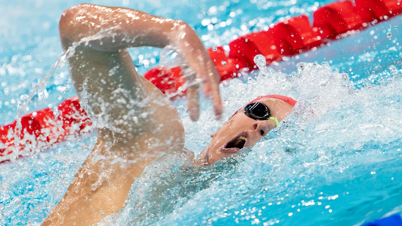 Medaille vergeben! Schwimm-Hoffnung zu langsam