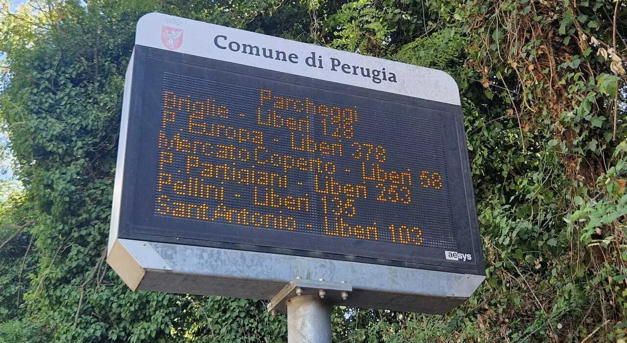 Perugia, dopo anni tornano le informazioni sui pannelli a messaggio variabile. «Ma uno va già a singhiozzo»