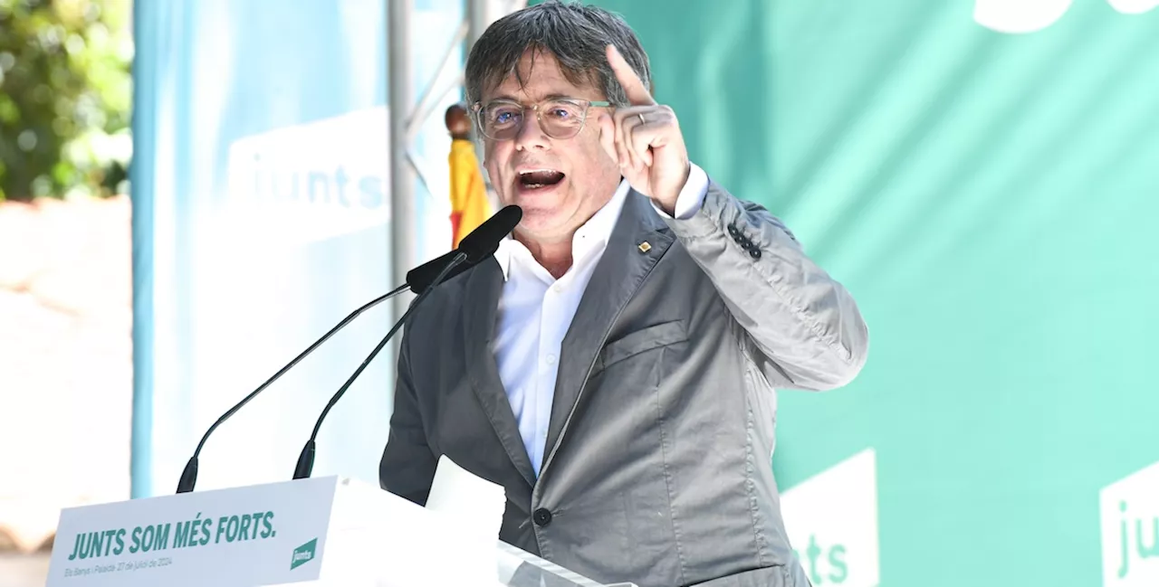 Carles Puigdemont ha detto che tornerà in Catalogna