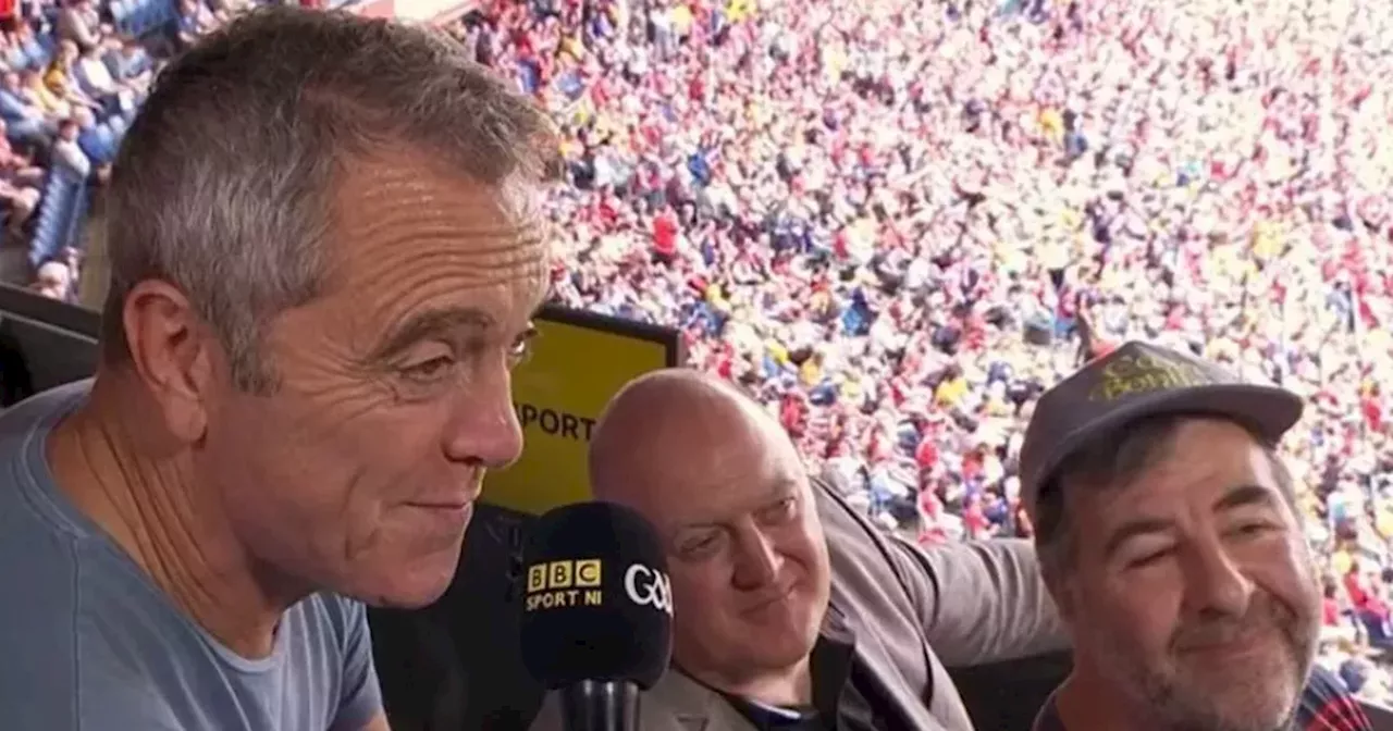 James Nesbitt 'astonished' by All-Ireland hurling final as part of BBC team