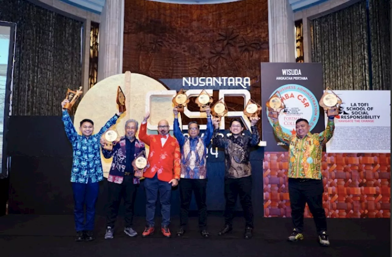 Pupuk Kaltim Raih 3 Penghargaan Nusantara CSR Award 2024