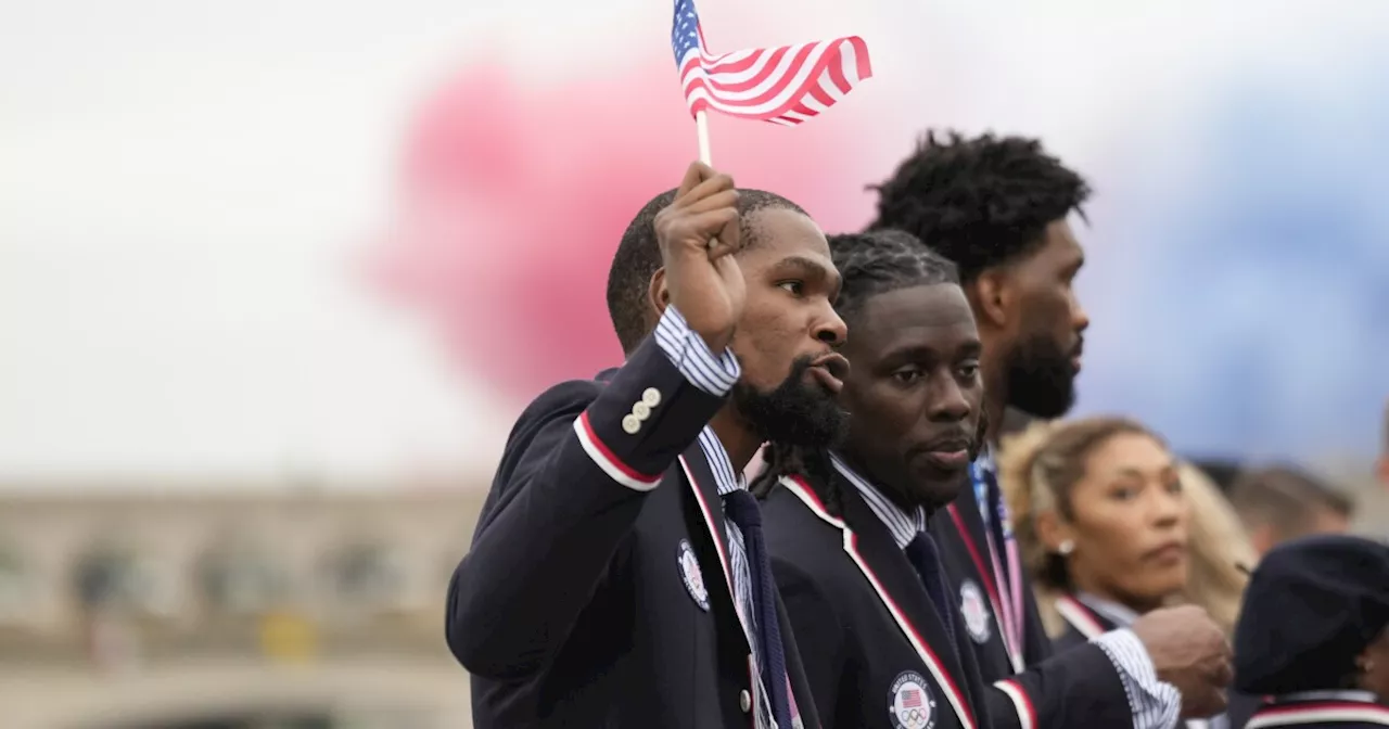 Kevin Durant 'hopefully' will play for the US in its Olympic opener against Serbia