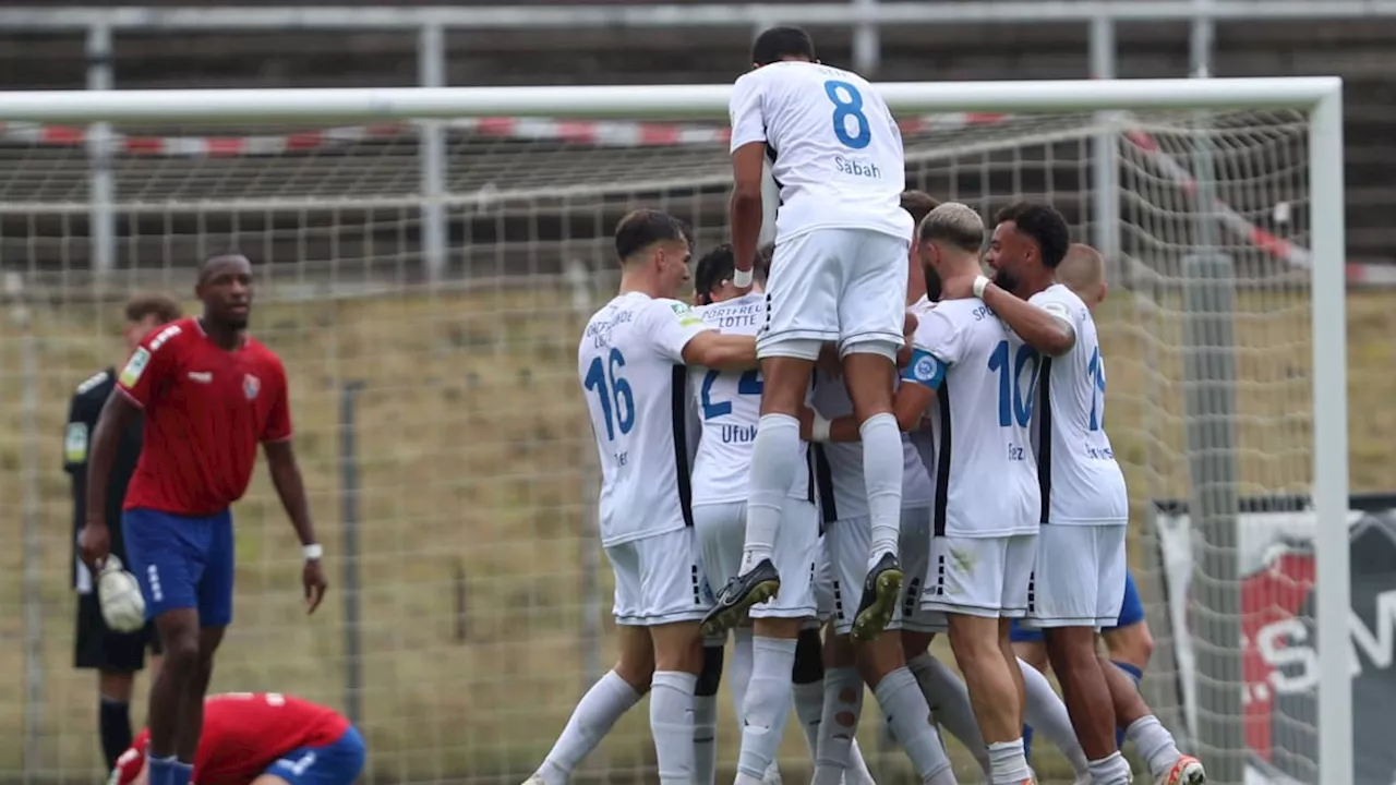 Auftaktsieg für Lotte: Sportfreunde holen 2:0 in Uerdingen