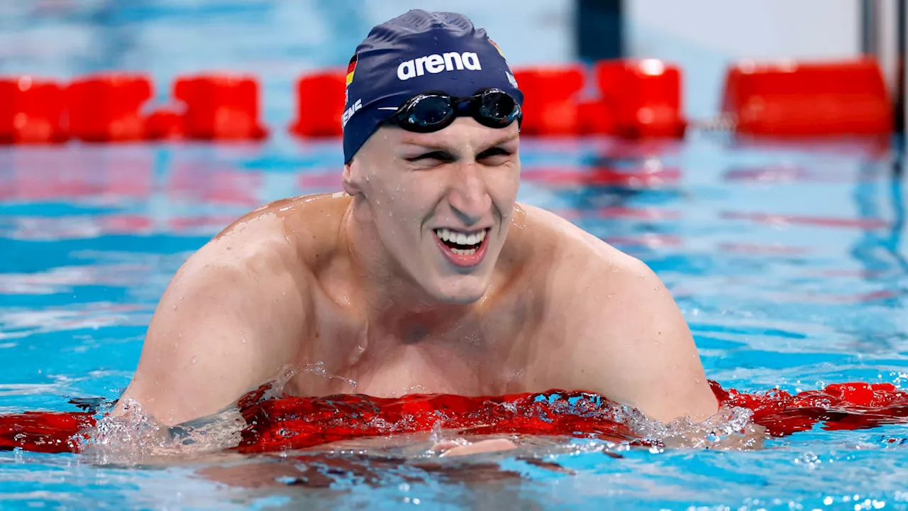 Olympia 2024: Schwimmer Märtens holt Gold über 400 Meter Freistil