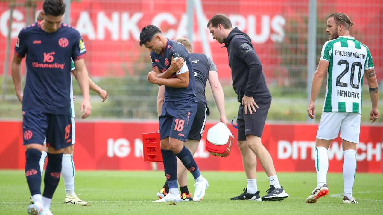 Sorgen um Amiri und Nebel: Mainz schlägt Münster im Test