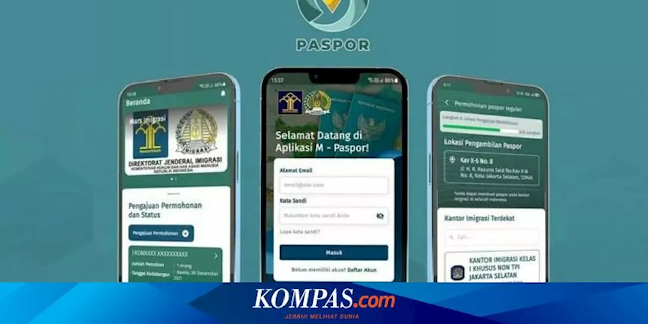 Prosedur Pengajuan Paspor secara Online lewat M-Paspor