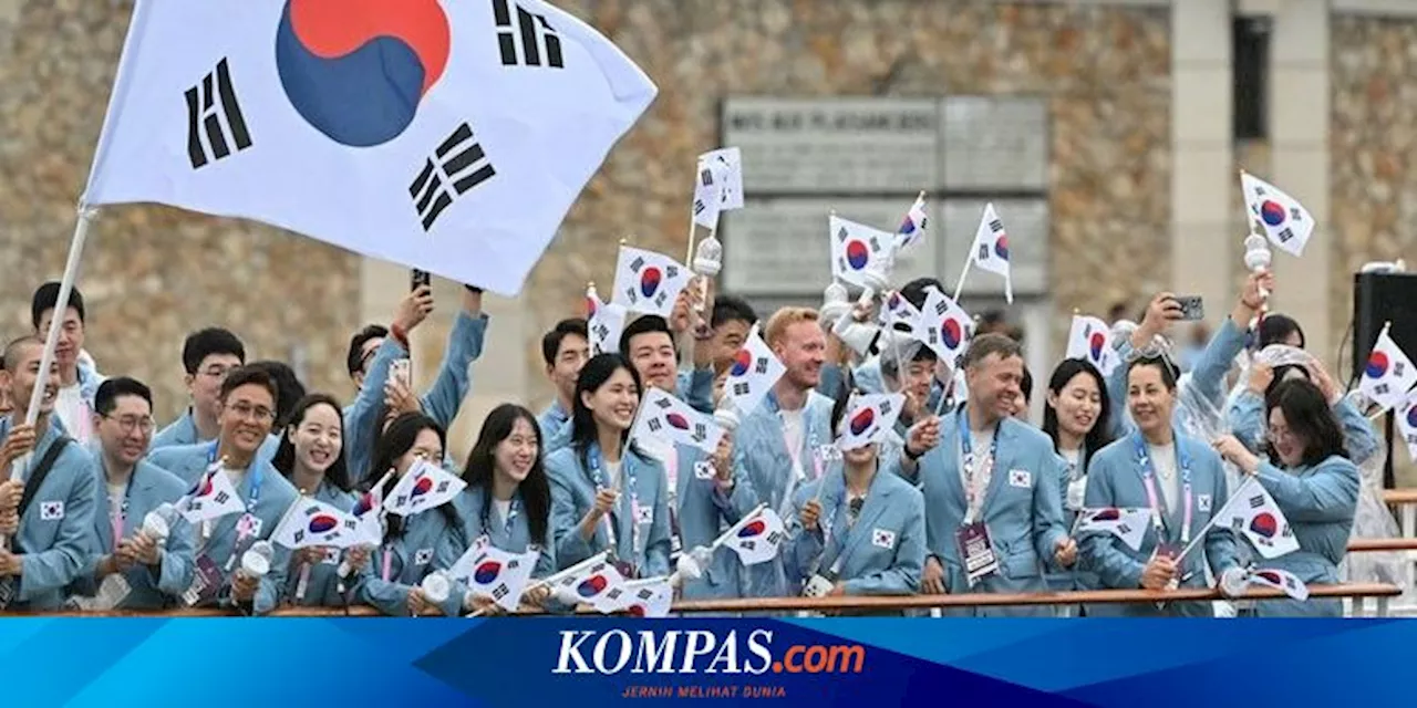 Saat Delegasi Atlet Korea Selatan Keliru Diperkenalkan sebagai Korea Utara di Pembukaan Olimpiade Paris...