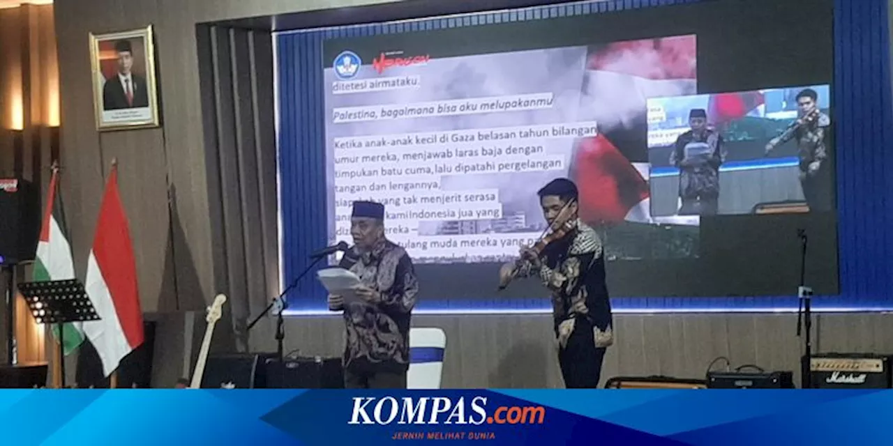 Tampil dalam Parade Puisi, Sastrawan Tunjukkan Solidaritas untuk Palestina