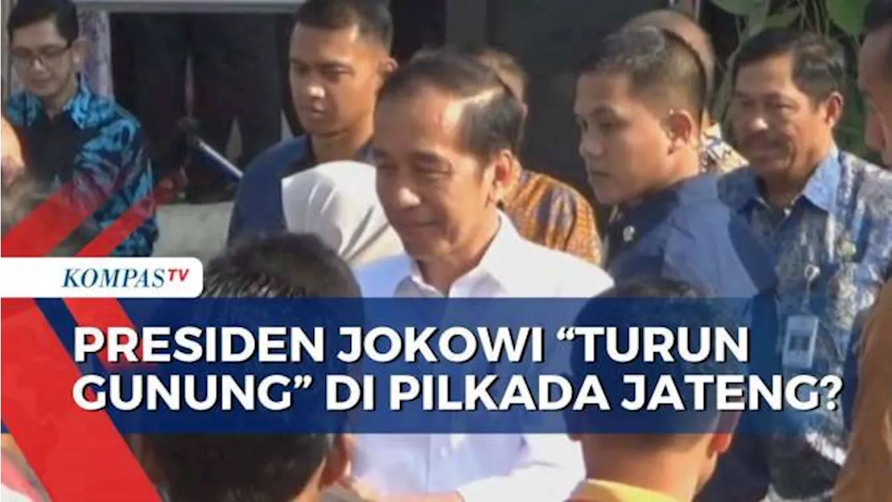 Kegiatan Jokowi, Gibran dan Kaesang Bersamaan, Sinyal Jokowi 'Turun Gunung' di Pilgub Jateng?