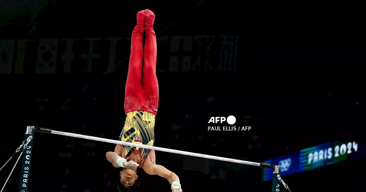 Olímpicos 2024: así fue el debut del gimnasta Ángel Barajas