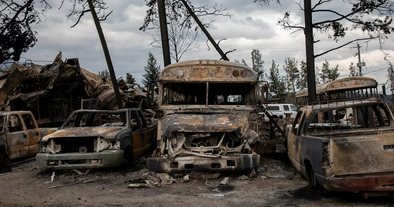 Canada : les impressionnantes images de Jasper, ville sinistrée par un incendie