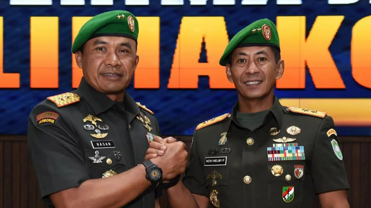 Panglima TNI Rotasi 256 Pati, Pangdam Jaya Mayjen M Hasan Diangkat Jadi Pangkostrad