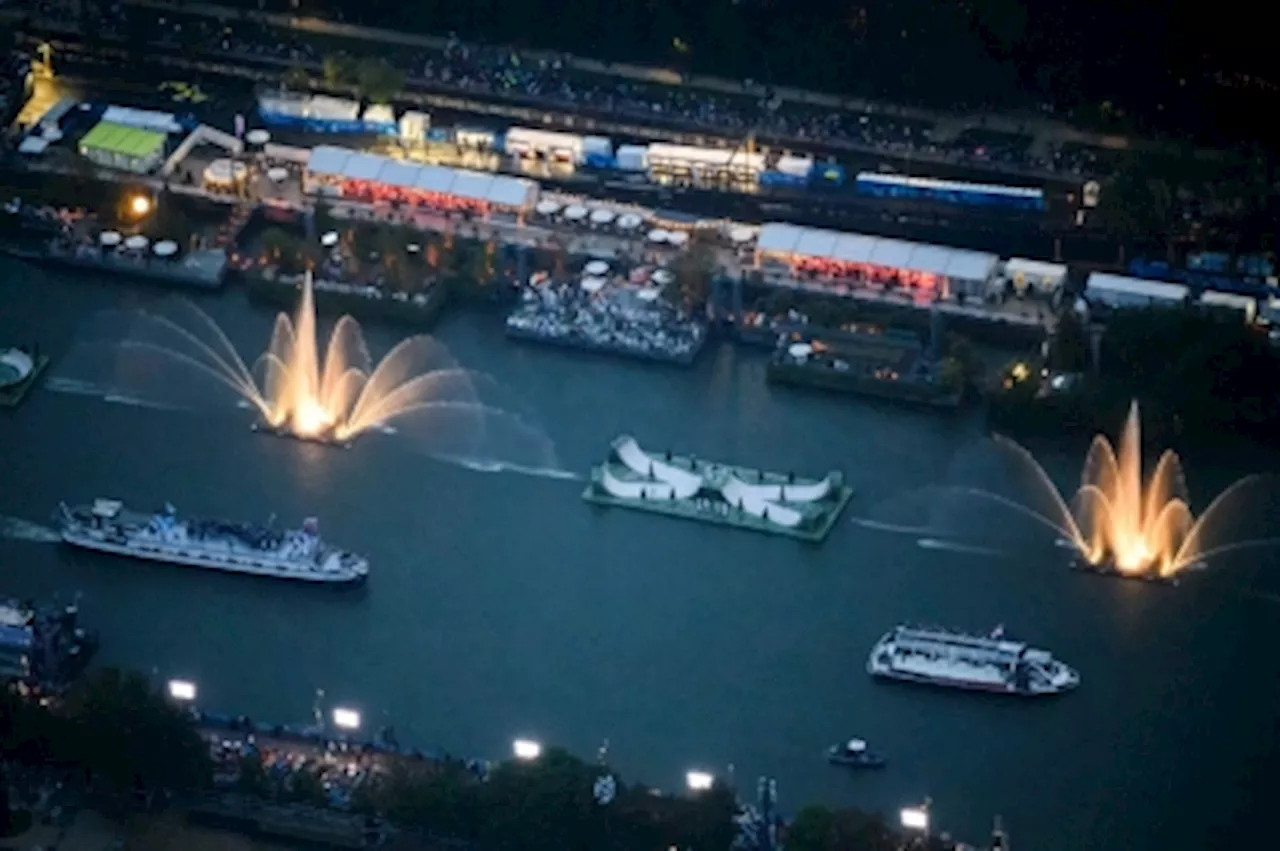 Flotilla on Seine, rain and Celine Dion mark start of Paris Olympics