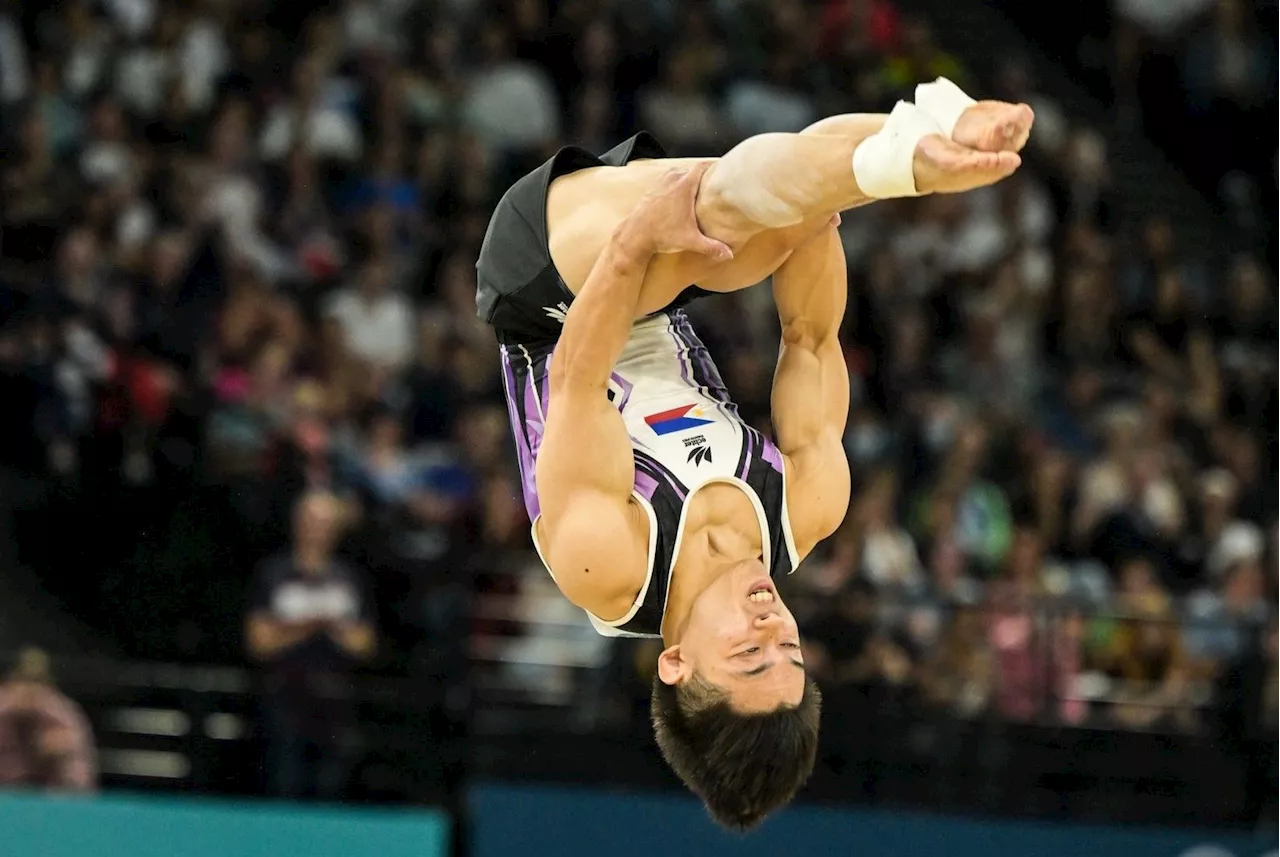 Carlos Yulo poised to advance in all-around, floor exercise, and vault finals