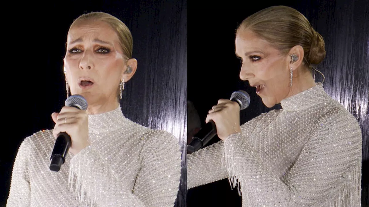 Céline Dion’s Crystal-Coated Dior Opening Ceremony Gown Took Over 1,000 Hours to Make