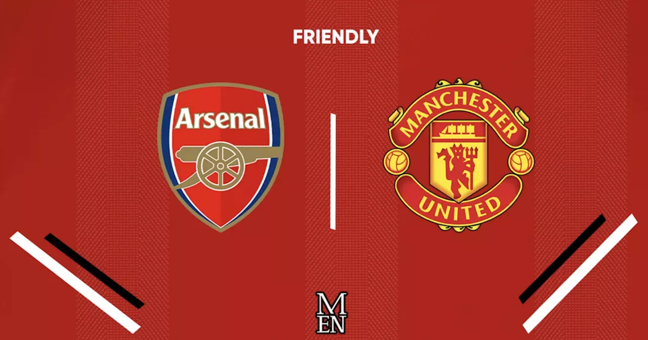 Arsenal vs Manchester United Harry Amass and Rasmus Hojlund start as Antony on the bench