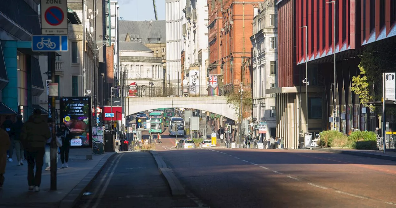 LIVE: Manchester city centre traffic chaos as busy junction shut and protesters block road