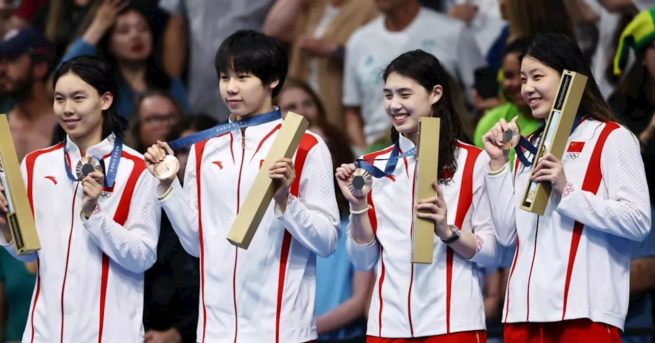 What Olympic medal winners get in the box during victory ceremony