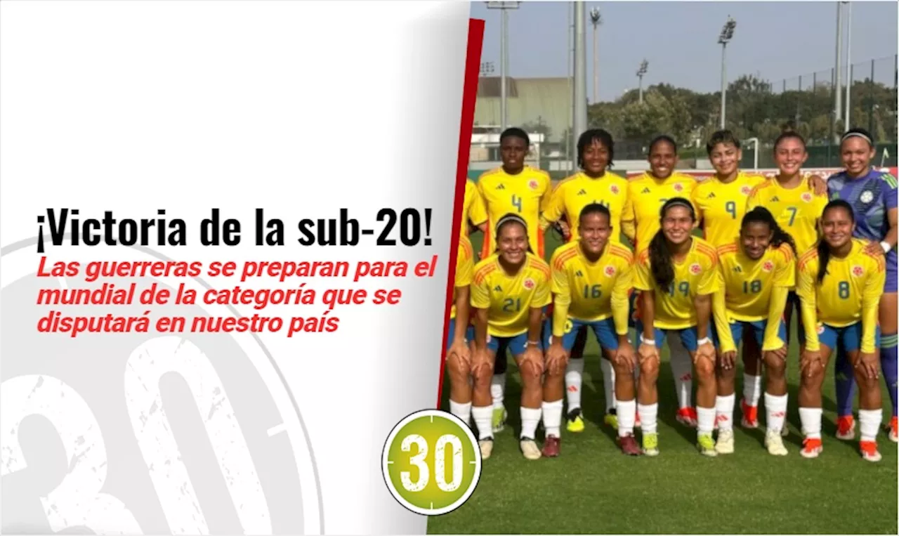 La ‘tricolor’ sub 20 sigue su preparación para el Mundial en Colombia