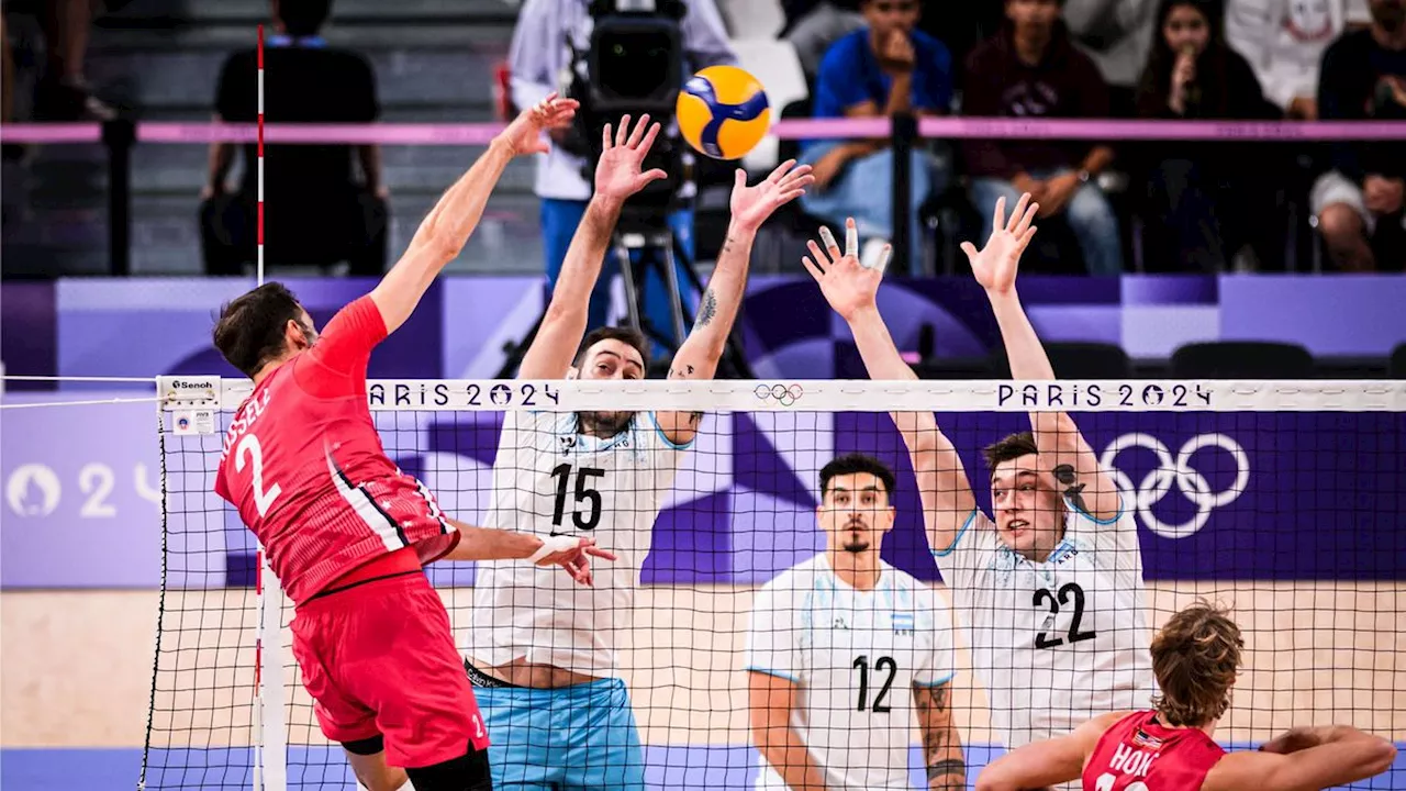 La Selección Argentina de Vóley cayó ante Estados Unidos en su debut en los Juegos Olímpicos