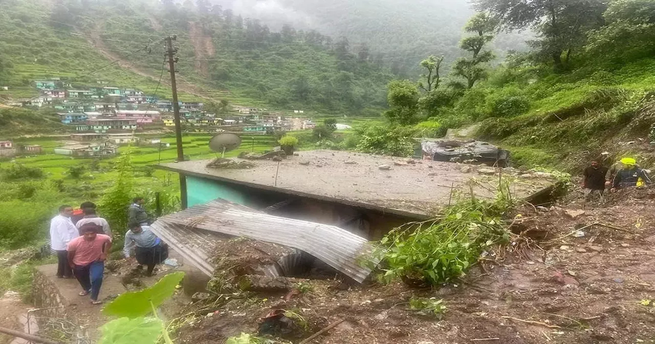 उत्तराखंड: टिहरी भूस्खलन की चपेट में आया मकान, मां-बेटी की दर्दनाक मौत, चमोली-गंगोत्री धाम में हालात खराब