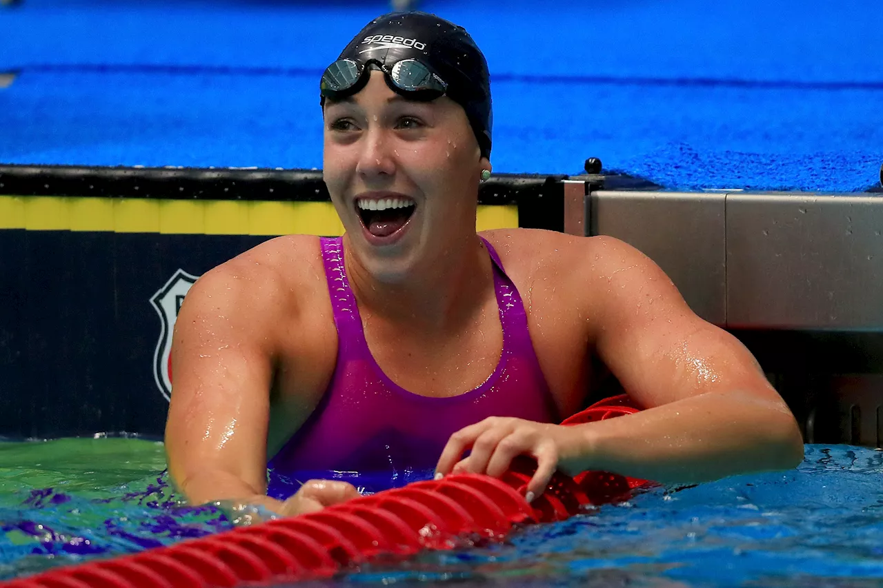 Santa Clarita's Abbey Weitzeil planning a wedding while trying to win Olympic medal