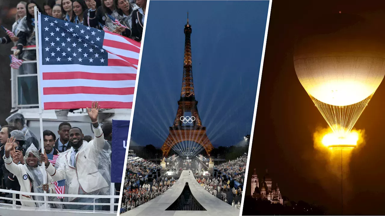 See the best moments from the Paris Olympics Opening Ceremony 2024